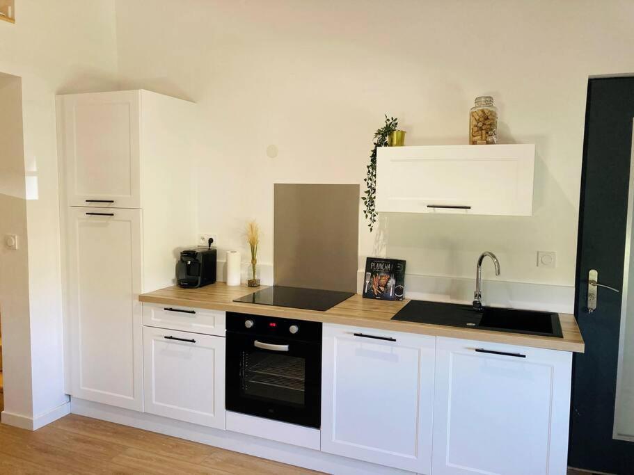 L'Ecrin De Chapoulier Apartment Montoison Bagian luar foto